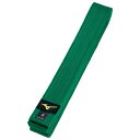 【送料無料】ミズノ 柔道帯(色帯/綾織生地/ウラ抜けあり) 緑 Mizuno 22JV9A1835