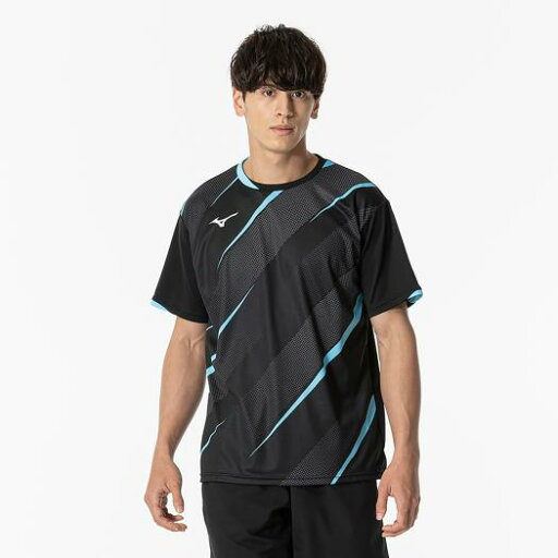 【送料無料】ミズノ ゲームシャツ(ラケットスポーツ)(ユニセックス) ブラック Mizuno 62JAB02109 【送料無料】ミズノ ゲームシャツ(ラケットスポーツ)(ユニセックス) ブラック Mizuno 62JAB02109
