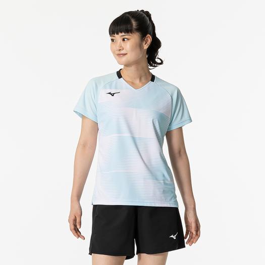 【送料290円】ミズノ ゲームシャツ(ラケットスポーツ)［ウィメンズ］ クーリングスプレー Mizuno 62JAB20318