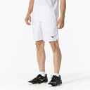 【送料290円】ミズノ ゲームパンツ(ラケットスポーツ)(ユニセックス) ホワイト Mizuno 62JBB02301