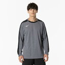 【送料290円】ミズノ ソフトニットシャツ(ユニセックス) ベイパーシルバー Mizuno 62JCB00004