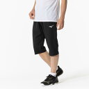 【送料無料】ミズノ トレーニングクロスパンツ(7分丈/ラケットスポーツ)(ユニセックス) ブラック Mizuno 62JDB01509