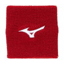 【送料無料】ミズノ リストバンド(ユニセックス) レッド Mizuno 62JYB00162