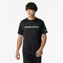 【送料無料】ミズノ ゲームシャツ(卓球)(ユニセックス) ブラック×ターコイズ Mizuno 82JAB11092