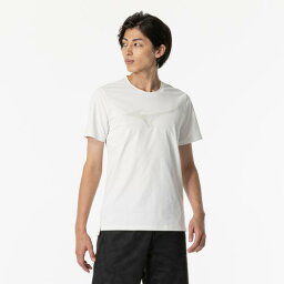 ミズノ ソフトドライTシャツ（メンズ） スノーホワイト Mizuno 32MAB02602