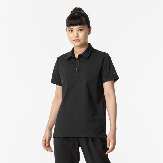 【送料290円】ミズノ ソフトドライポロシャツ［ウィメンズ］ ブラック Mizuno 32MAB30309