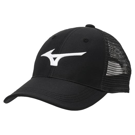 ミズノ ツアーアメリカンメッシュキャップ（メンズ） ブラック Mizuno E2MW201009