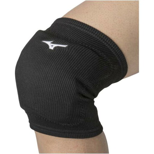 ミズノ 膝サポーター(パッド有/1個入り)(バレーボール)(ユニセックス) ブラック×ホワイト Mizuno V2MYA00109 ミズノ 膝サポーター(パッド有/1個入り)(バレーボール)(ユニセックス) ブラック×ホワイト Mizuno V2MYA00109