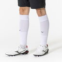 【送料無料】ミズノ カーフソックス(ユニセックス) ホワイト×ブラック Mizuno P2MXB07079