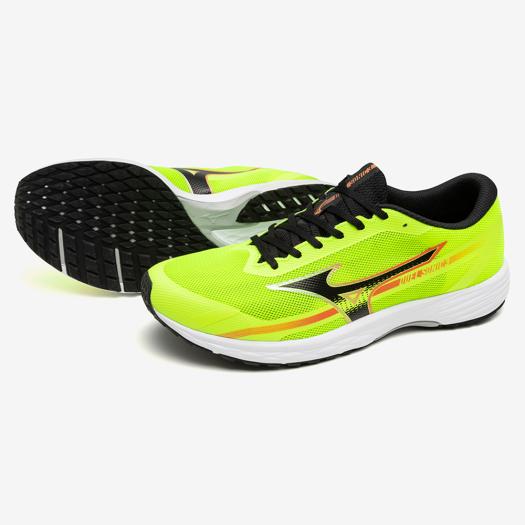 【送料無料】ミズノ デュエルソニック3 ワイド(陸上競技)（ユニセックス） イエロー×ブラック Mizuno U1GD233611