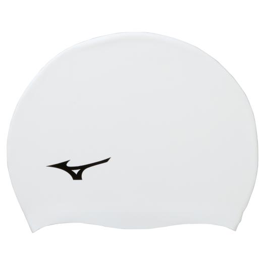 【送料無料】ミズノ シリコーンキャップ(ユニセックス) ホワイト Mizuno N2JWB05001