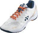 【送料無料】ヨネックス パワークッション ストライダービート ホワイト × オレンジ Yonex SHBSB1 386