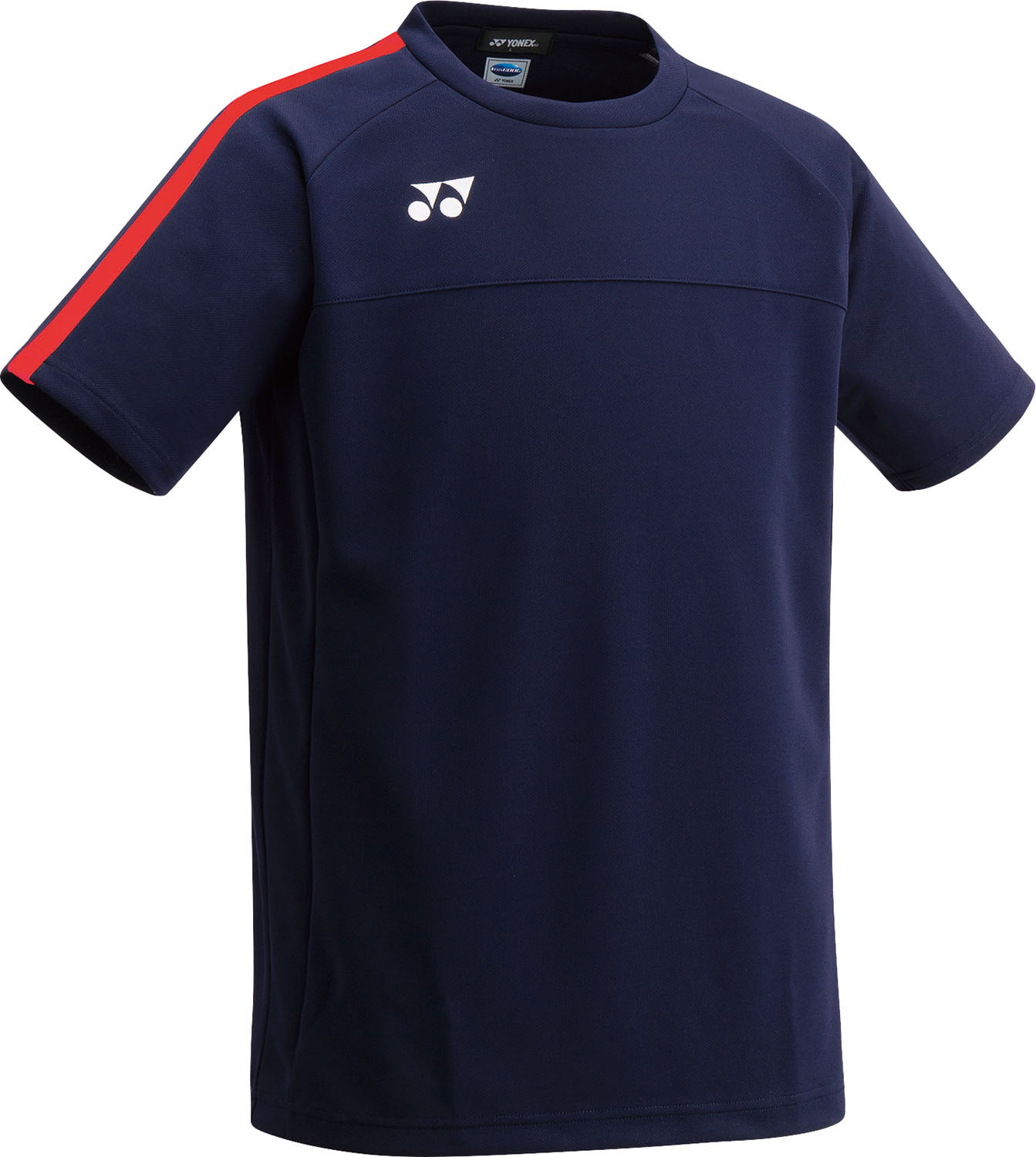 【送料無料】ヨネックス ジュニアゲームシャツ(プロスタイル) ネイビー×レッド Yonex FW1007J 097