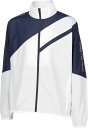 【送料無料】デサント ウインドブレーカージャケット ホワイト×ネイビー DESCENTE DZ4FWBR1UB WHNV