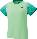 【送料無料】ヨネックス ジュニアゲームシャツ パステルグリーン Yonex 20816J 776