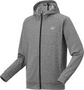【送料無料】ヨネックス ユニスウェットパーカー グレー Yonex 51052 010