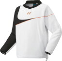 ヨネックス ジュニア中綿Vブレーカー ホワイト Yonex 90091J 011