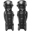 ミズノ 審判用レガーズ(硬式、軟式、ソフトボール兼用) ブラック Mizuno 1DJLU21009
