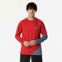 【送料290円】ミズノ プラクティスシャツ(長袖/ラケットスポーツ)(ユニセックス) サルサ×ブルーミラージュ Mizuno 62JAB51063