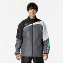 【送料無料】ミズノ アクティブウォーマージャケット(ユニセックス) エボニー×ブラック Mizuno 62JEB50208