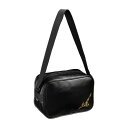 ミズノ ショルダーバッグ(5L) ブラック×ゴールド Mizuno 63JMB51195