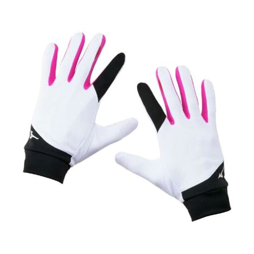 【送料無料】ミズノ レーシンググローブ(ユニセックス) ホワイト×ブラック Mizuno U2MYB50470 【送料無料】ミズノ レーシンググローブ(ユニセックス) ホワイト×ブラック Mizuno U2MYB50470