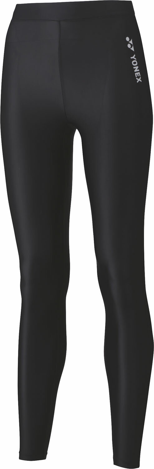 【送料無料】ヨネックス ウィメンズロングスパッツ ブラック Yonex STBF2518 007
