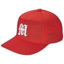 ミズノ オールメッシュ/六方型 レッド Mizuno 12JWBB1162
