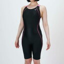 ミズノ アクアフィットネス用EZ SWIM オールインワン ブラック×ローズ×オーロラピンク Mizuno N2JGC32596
