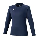 【送料無料】ミズノ フィールドシャツ(長袖) ドレスネイビー Mizuno P2MAC12314