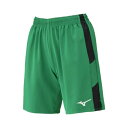 【送料無料】ミズノ フィールドパンツ S.グリーン×ブラック Mizuno P2MBC12030