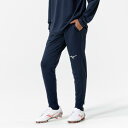 【送料無料】ミズノ ソリッドニットパンツ ドレスネイビー Mizuno P2MDC18014