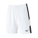 【送料無料】ミズノ フィールドパンツ ホワイト×ブラック Mizuno P2MBC02001