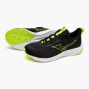 【送料無料】ミズノ ミズノ エスペランザー2(ランニング) ブラック×イエロー Mizuno K1GA244411