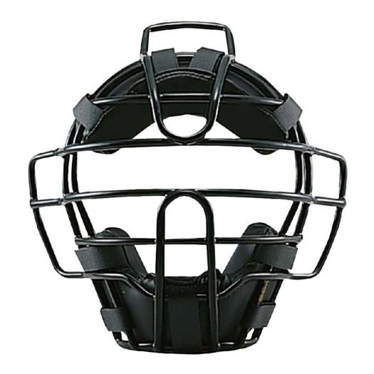 ミズノ 軟式用／ソフトボール用審判員用マスク ブラック Mizuno 1DJQD24009