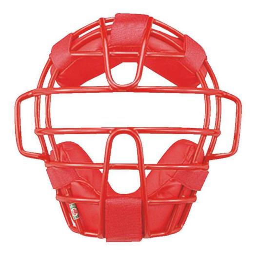 ミズノ 小学生用硬式用／小学生軟式用／小学生ソフトボール用マスク レッド Mizuno 1DJQY30062