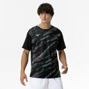 【送料290円】ミズノ ゲームシャツ(ラケットスポーツ) ブラック Mizuno 62JAC02409