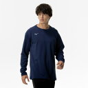 ミズノ ソフトニットシャツ ディープネイビー Mizuno 62JCC00014