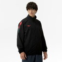 ミズノ トレーニングクロスジャケット(ラケットスポーツ) ブラック Mizuno 62JCC01009