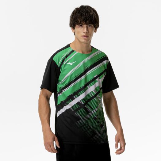 ミズノ ゲームシャツ(ラケットスポーツ) ブラック Mizuno 62JAC01409