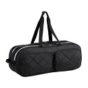 ミズノ 2wayトーナメントバッグ(36L) ブラック×パープル Mizuno 73JDC01398