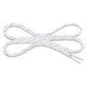 【送料無料】ミズノ ラメ入りフラットシューレース(平型/幅:6mm) ホワイト Mizuno J1GZ242001