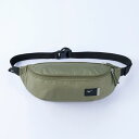 【送料無料】ミズノ coloreウエストバッグ オリーブ Mizuno B3JMC00436