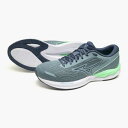 【送料無料】ミズノ ウエーブリボルト3(ランニング) ダークグリーン×ミントグリーン×ホワイト Mizuno J1GC231461
