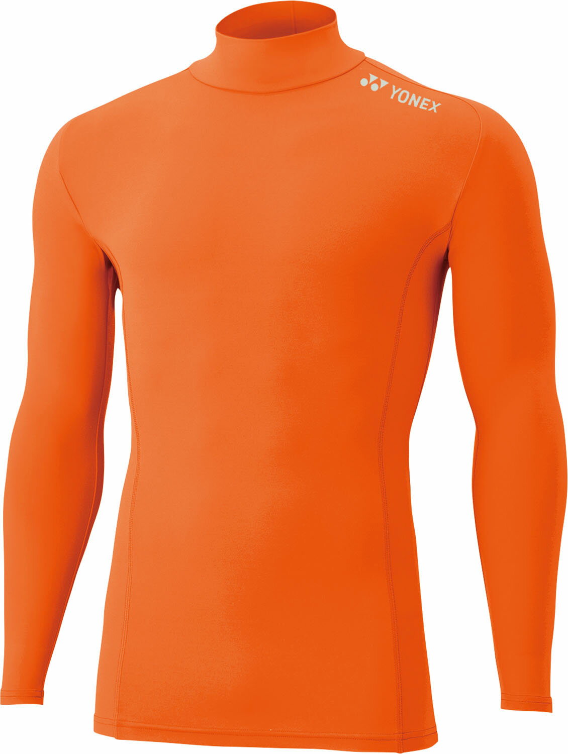 【送料無料】ヨネックス ユニハイネック長袖シャツ オレンジ Yonex STBF1018 005