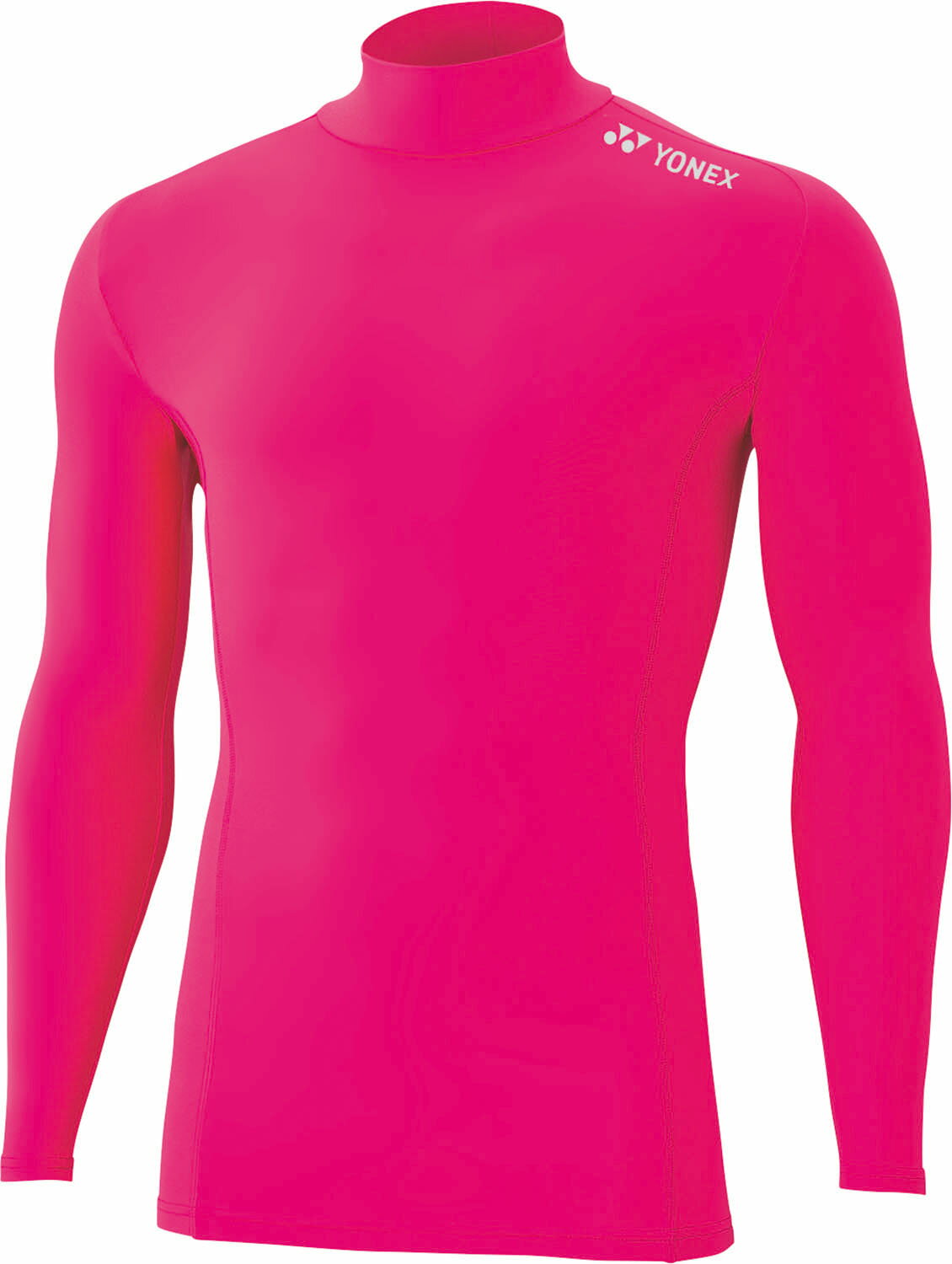 【送料無料】ヨネックス ユニハイネック長袖シャツ ブライトピンク Yonex STBF1018 122