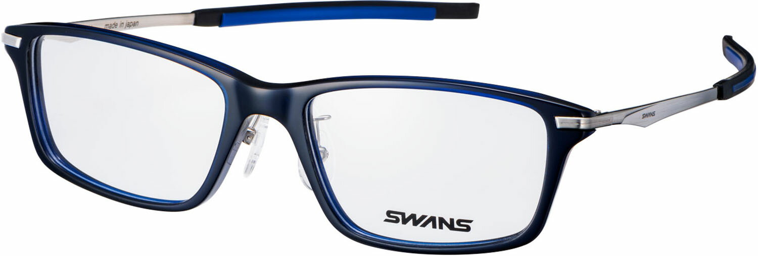 【送料無料】スワンズ JOBSPORT-β 度付き眼鏡(クリアレンズセット) JBSb1-0000 DNAV ダークネイビー SWANS JBSB10000 DNAV