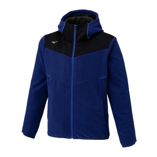 【送料無料】ミズノ ミズノプロ フリースフーディ(厚手) パステルネイビー Mizuno 12JECK2716