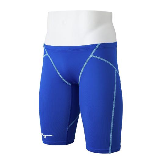 【送料無料】ミズノ 競泳用GX・SONIC STREAM ハーフスパッツ ブルー Mizuno N2MBC52027