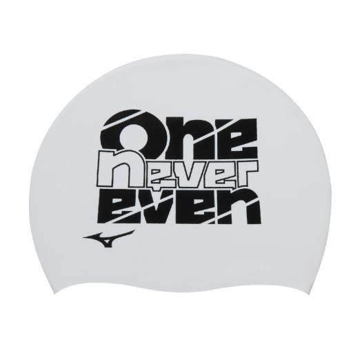 【送料無料】ミズノ シリコーンキャップ ホワイト Mizuno N2JWC54601